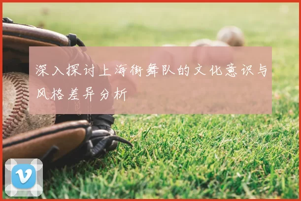 深入探讨上海街舞队的文化意识与风格差异分析