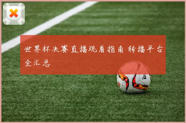 世界杯决赛直播观看指南 转播平台全汇总